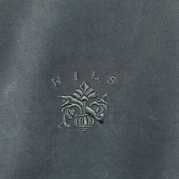 Vtg Nils Reversible Vest Women 8 Green Black Faux Fur Ski Equestrian Pockets USA - Picture 6 of 12